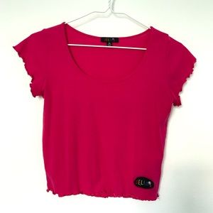 Delia's Pink Crop Top